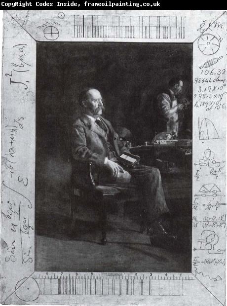 Thomas Eakins Bildnis des Physikers Henry A Rowland