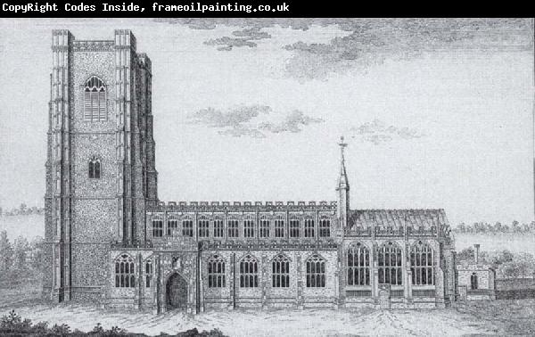 Thomas Gainsborough Lavenham Church from the South