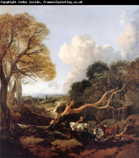 Thomas Gainsborough The Fallen Tree