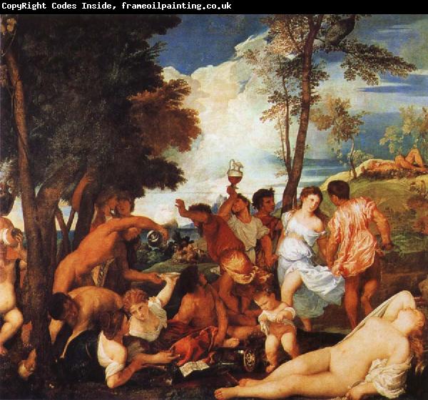 Titian The Bacchanal of the Andrians