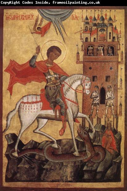 unknow artist Saint George Slaying the Dragon