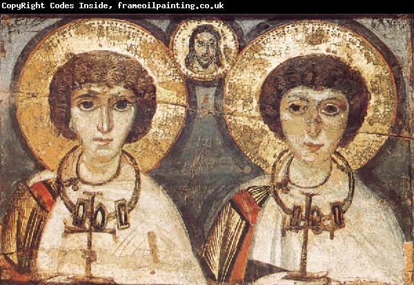unknow artist Saint Sergius and Saint Bacchus