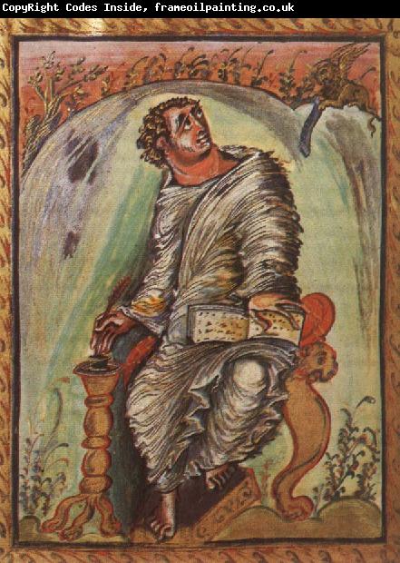 unknow artist The Saint Johannes, from the Kroningsevangeliarium