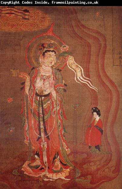 unknow artist Guanyin as-guide of the souls, from Dunhuna