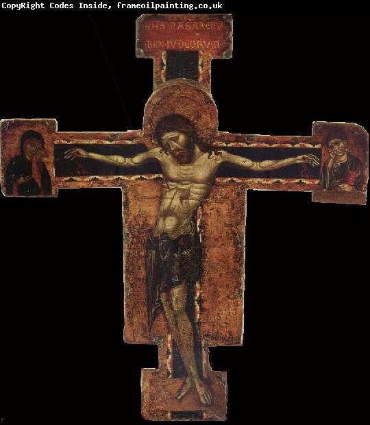 unknow artist Cross with the Crucifixion