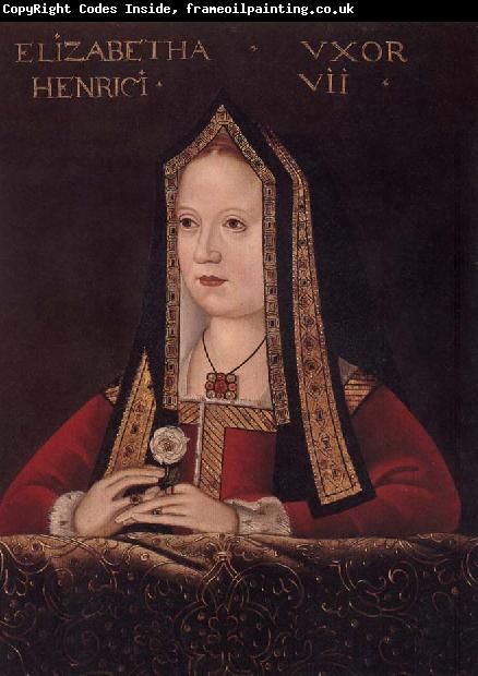 unknow artist Elizabeth of York,Queen of Hery Vii