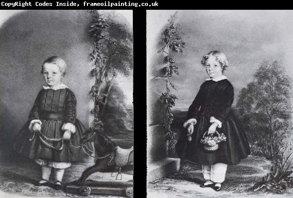 unknow artist George and Rosalie Waterhouse,children ofsusan Waterhouse