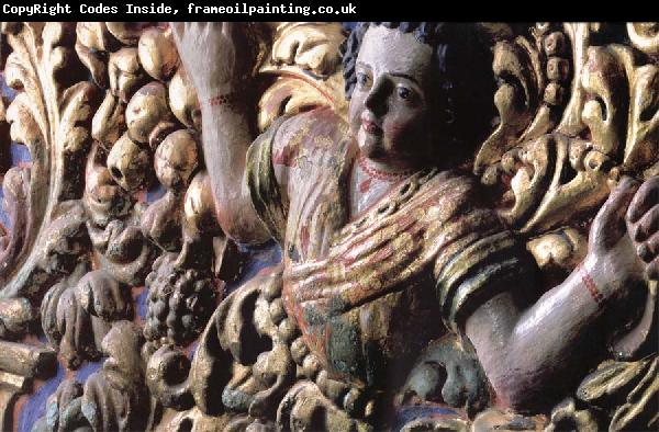 unknow artist In the Plasterwork of this chapel