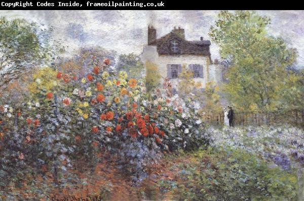 Claude Monet The Artist-s Garden in Argenteuil