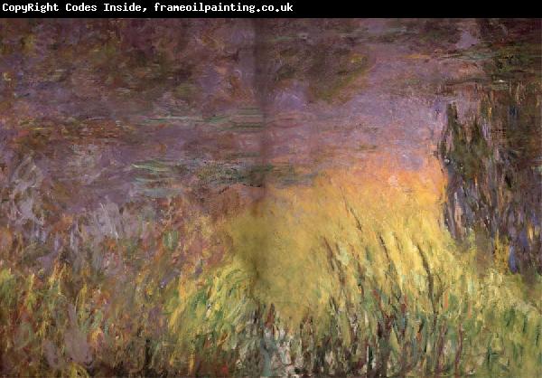 Claude Monet Water Lilies at Sunset