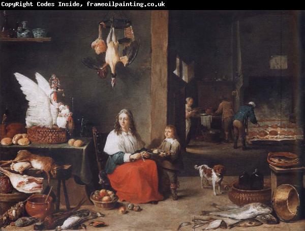 David Teniers cake-interior