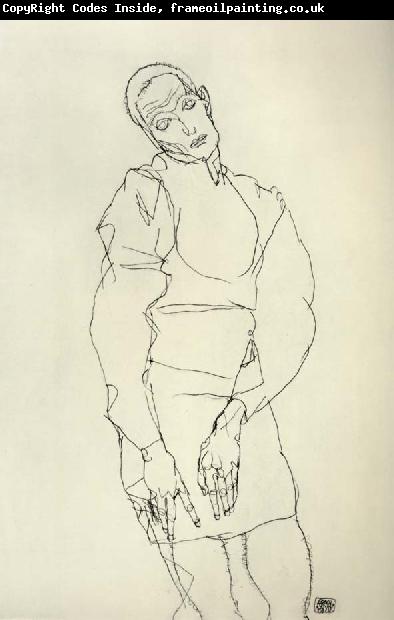 Egon Schiele Standing Male Figure