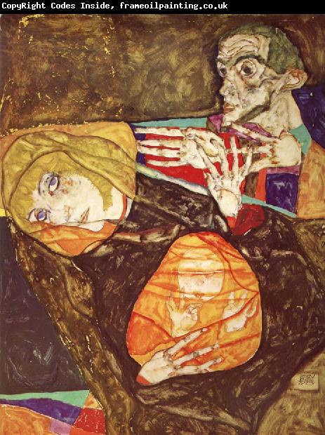 Egon Schiele Holy Family