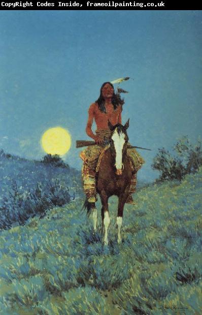 Frederic Remington Oil undated The Southwest