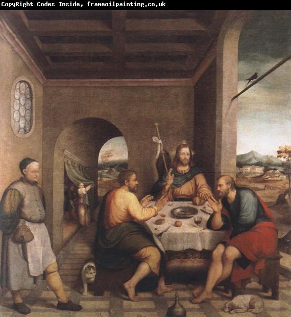 Jacopo Bassano The meal in Emmaus