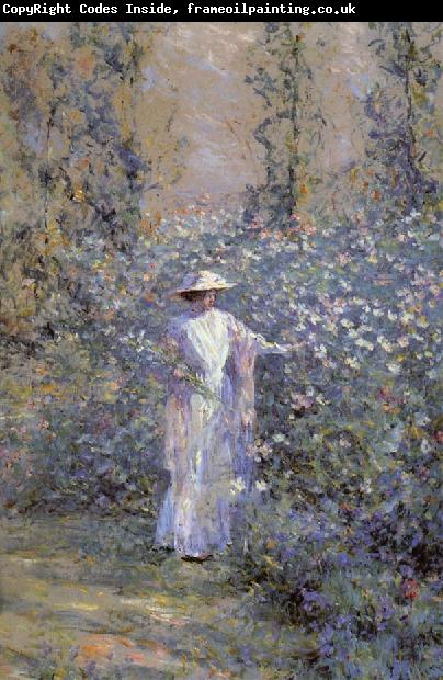 John Henry Twachtman On the Terrace