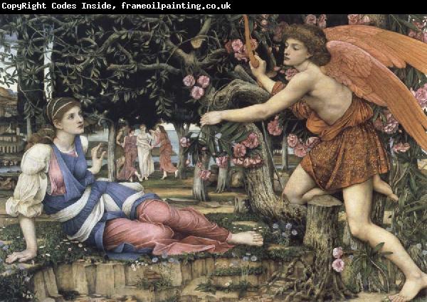 John Roddam Spencer Stanhope Love and the Maiden