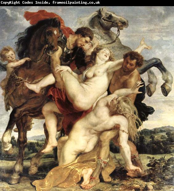 Peter Paul Rubens Rovet of Leucippus daughter