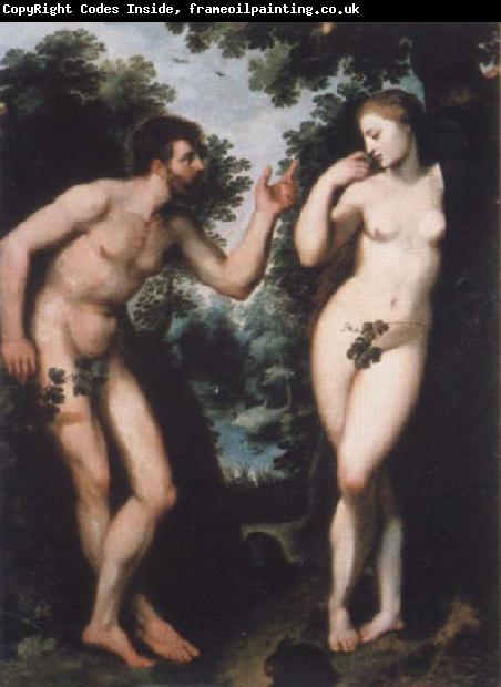 Peter Paul Rubens Adam and Eve