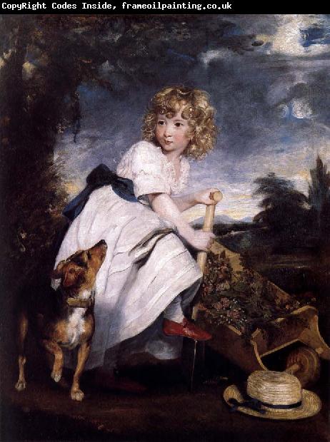 Sir Joshua Reynolds Master Henry Hoare as The Young Gardener