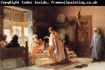 unknow artist Arab or Arabic people and life. Orientalism oil paintings  340