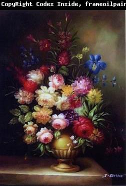 unknow artist Floral, beautiful classical still life of flowers.127