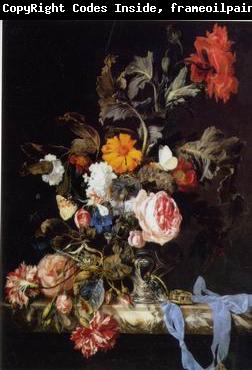 unknow artist Floral, beautiful classical still life of flowers.045