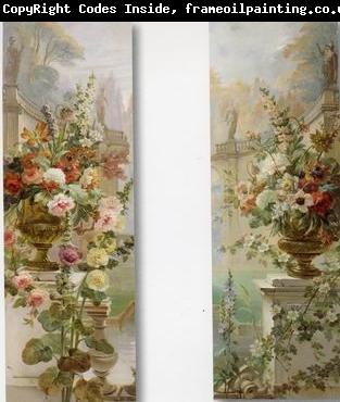 unknow artist Floral, beautiful classical still life of flowers.099