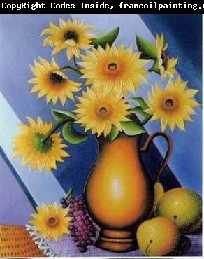 unknow artist Still life floral, all kinds of reality flowers oil painting  101