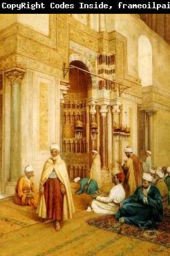 unknow artist Arab or Arabic people and life. Orientalism oil paintings  529