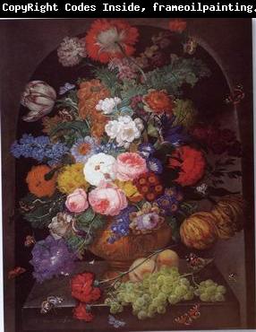 unknow artist Floral, beautiful classical still life of flowers.090
