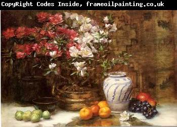 unknow artist Floral, beautiful classical still life of flowers.096
