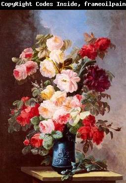 unknow artist Floral, beautiful classical still life of flowers.133
