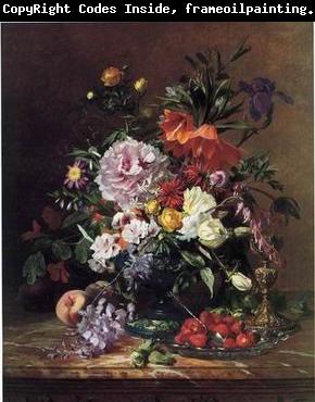 unknow artist Floral, beautiful classical still life of flowers 06