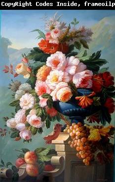 unknow artist Floral, beautiful classical still life of flowers.122