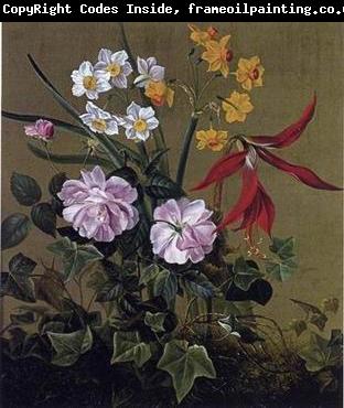 unknow artist Floral, beautiful classical still life of flowers 013