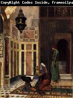 unknow artist Arab or Arabic people and life. Orientalism oil paintings 44