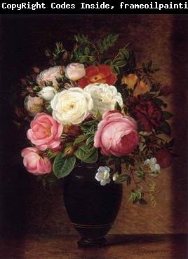 unknow artist Floral, beautiful classical still life of flowers.039