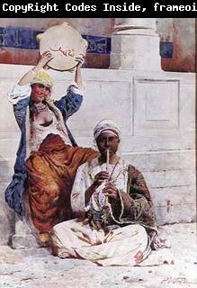 unknow artist Arab or Arabic people and life. Orientalism oil paintings  276