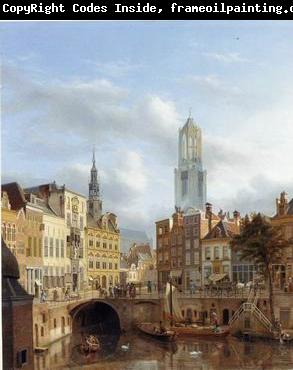 unknow artist European city landscape, street landsacpe, construction, frontstore, building and architecture. 141