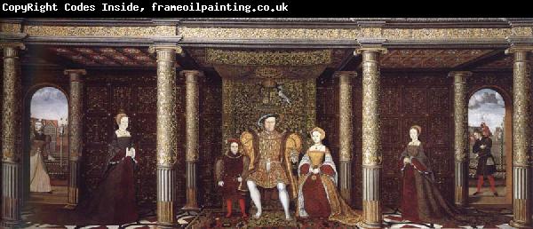 unknow artist The Family of Henry Viii