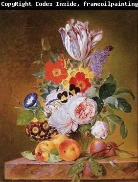 unknow artist Floral, beautiful classical still life of flowers 015