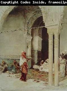 unknow artist Arab or Arabic people and life. Orientalism oil paintings 220