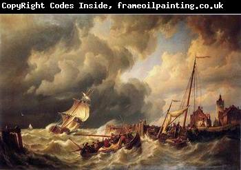 unknow artist Seascape, boats, ships and warships.95