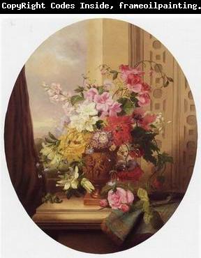 unknow artist Floral, beautiful classical still life of flowers 019