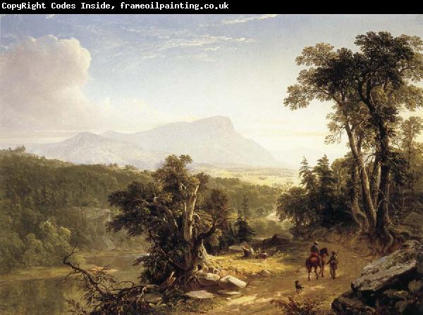 Asher Brown Durand Landscape composition in the catskills