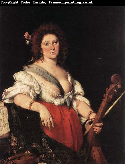 Bernardo Strozzi Gamba Player