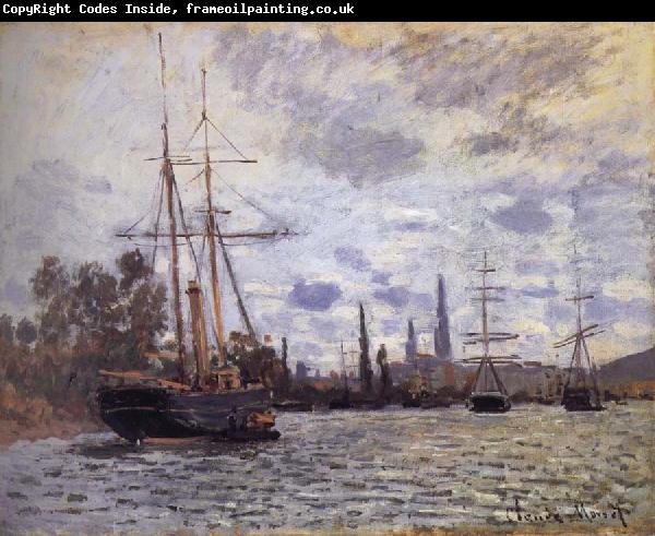 Claude Monet THe Seine at Rouen