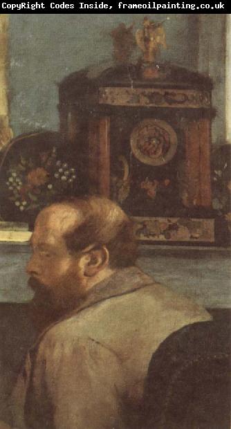 Edgar Degas Detail of  The Bellini