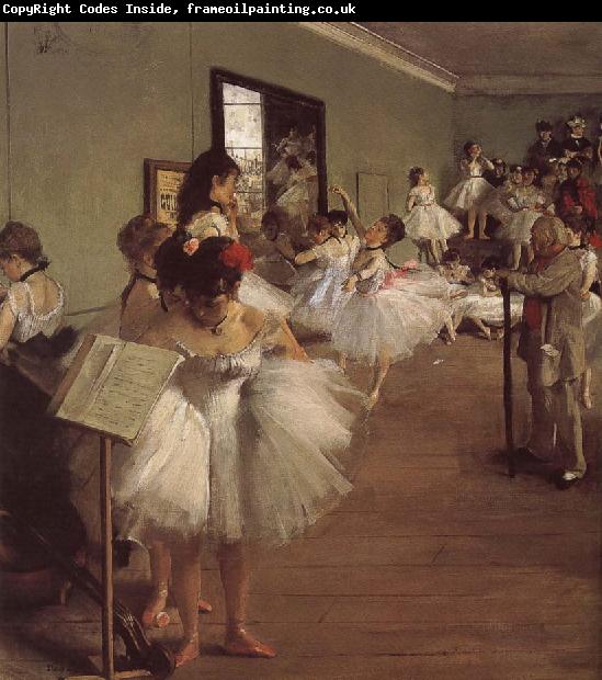 Edgar Degas Dance class